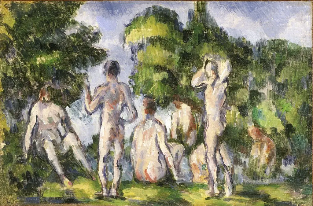 Group of Bathers