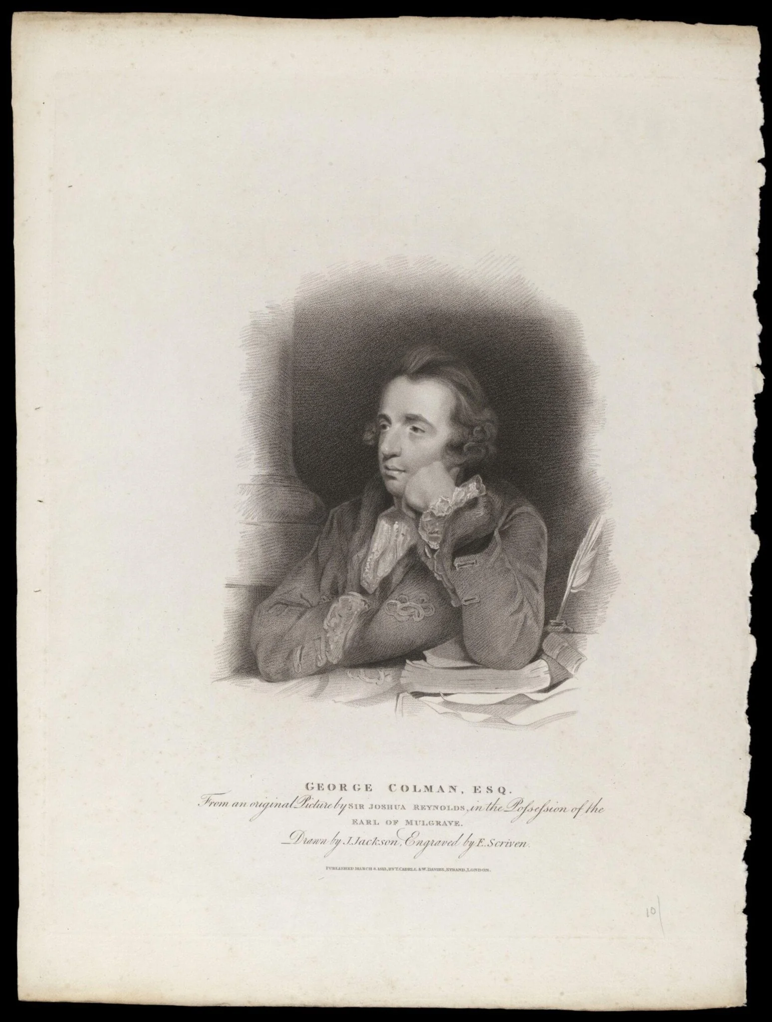 H Beard Print Collection, by Joshua Reynolds, 8