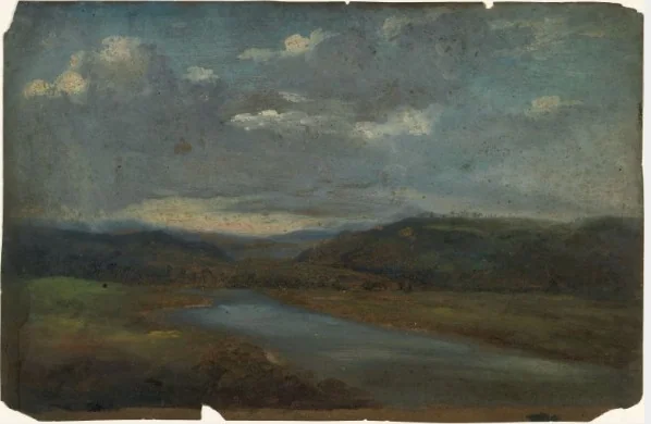 On the River Avon, County Wicklow, by William Howis senior, unspecified, 1837