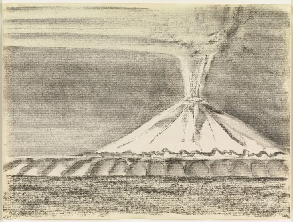 Untitled, by Richard Artschwager, charcoal, 1986