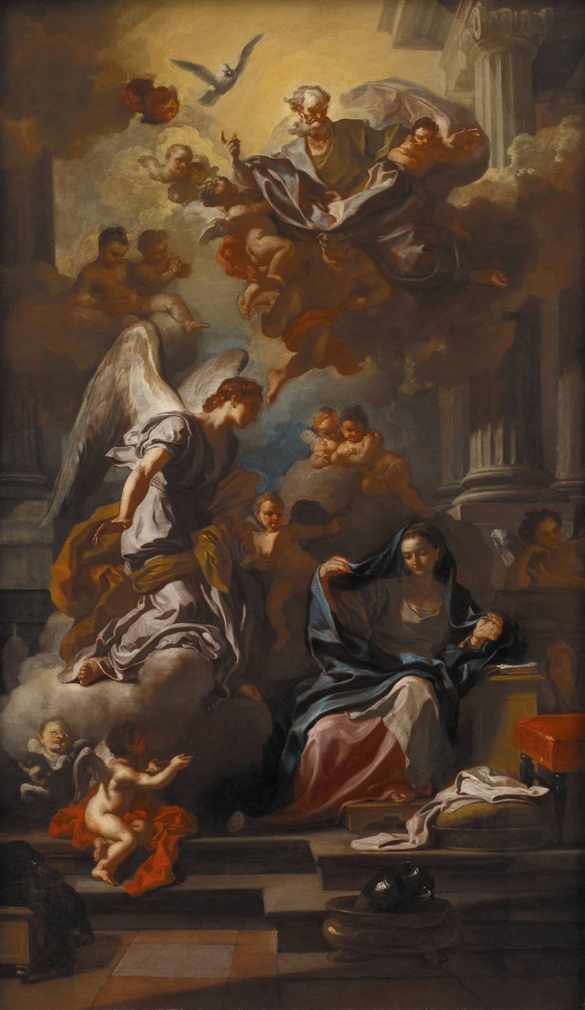 Bebudelsen, by Unknown, 1750