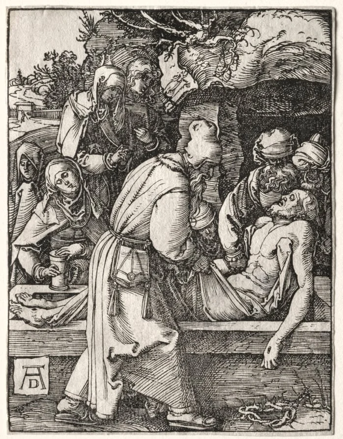 Small Passion: The Deposition, by Albrecht Dürer, 1510