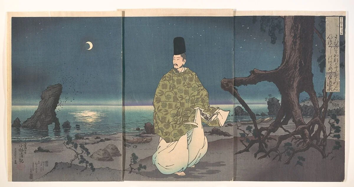 Untitled, by Kobayashi Kiyochika, ink, 1850