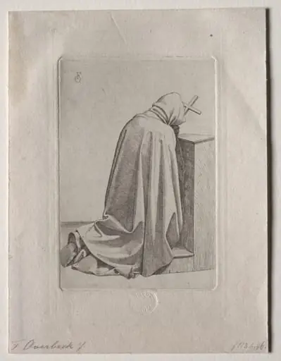 A Praying Monk