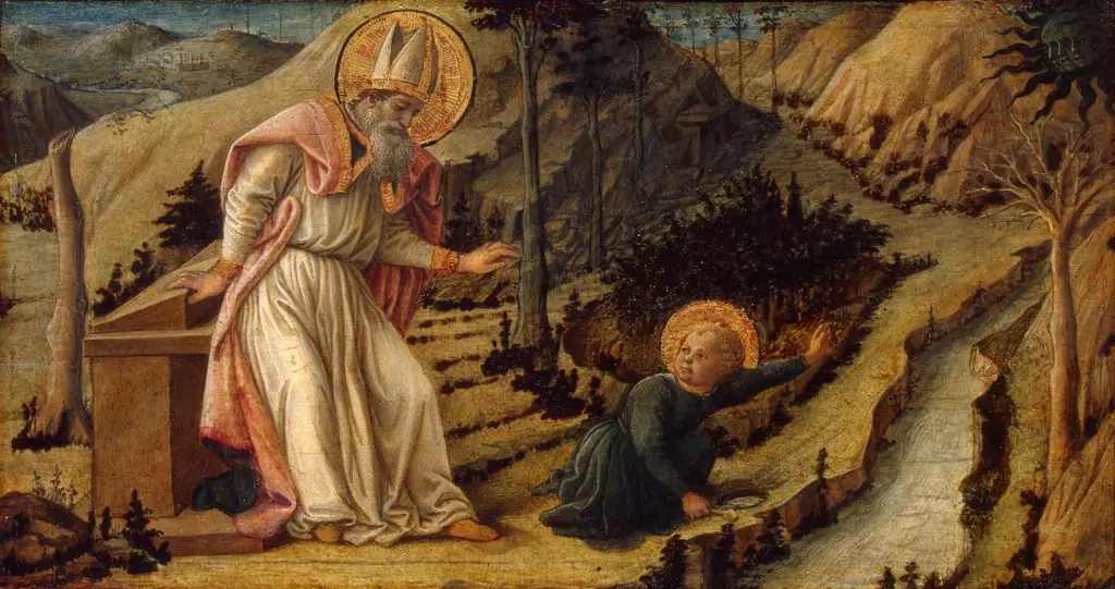 Vision of St Augustine