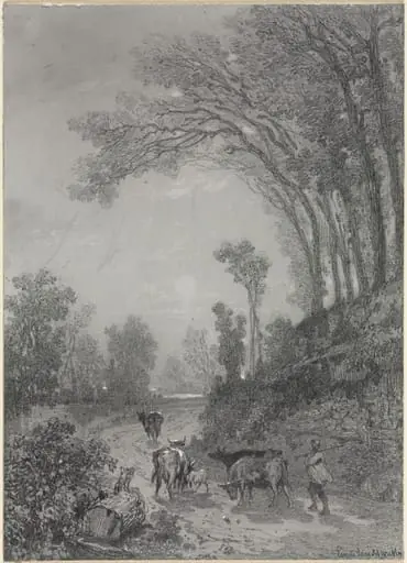 Landscape with Cows