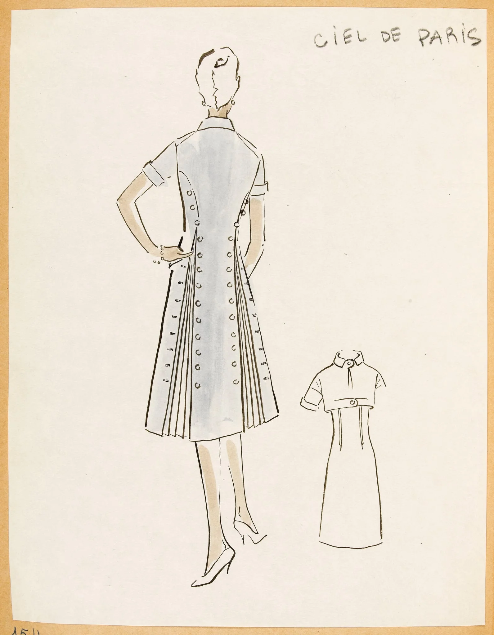 Ciel de Paris, by Marie-Louise Carven, 1957
