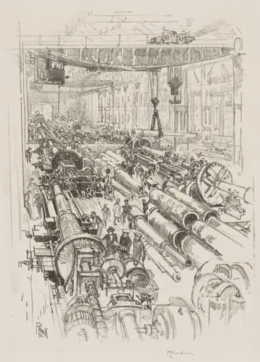 English War Work:  The Gun Shop