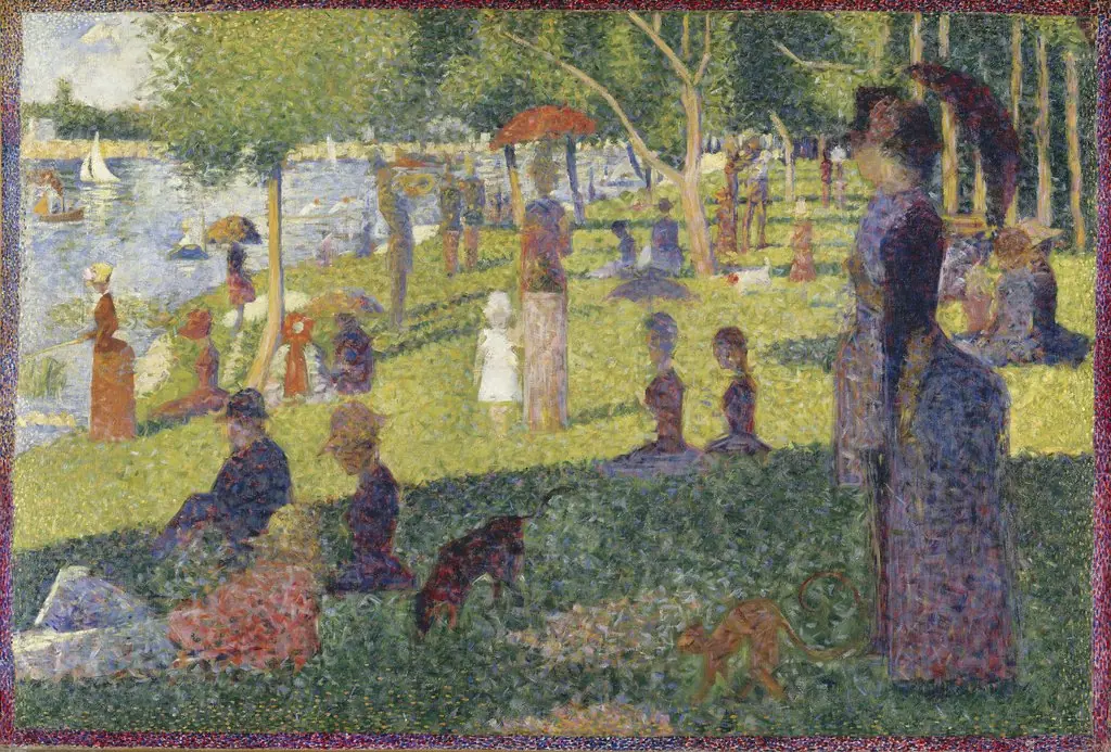 Final study for "La Grande Jatte"