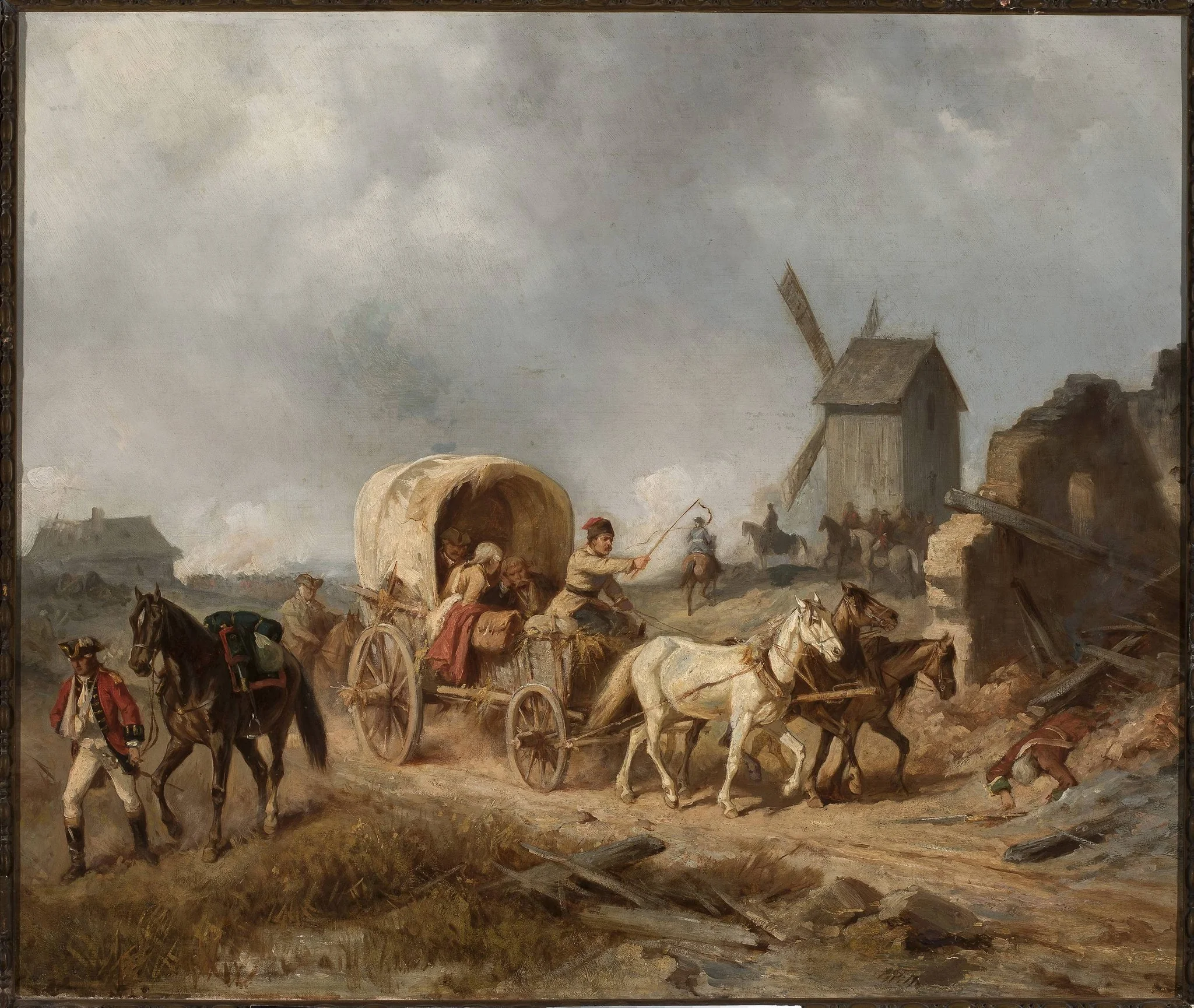 Convoy of the wounded