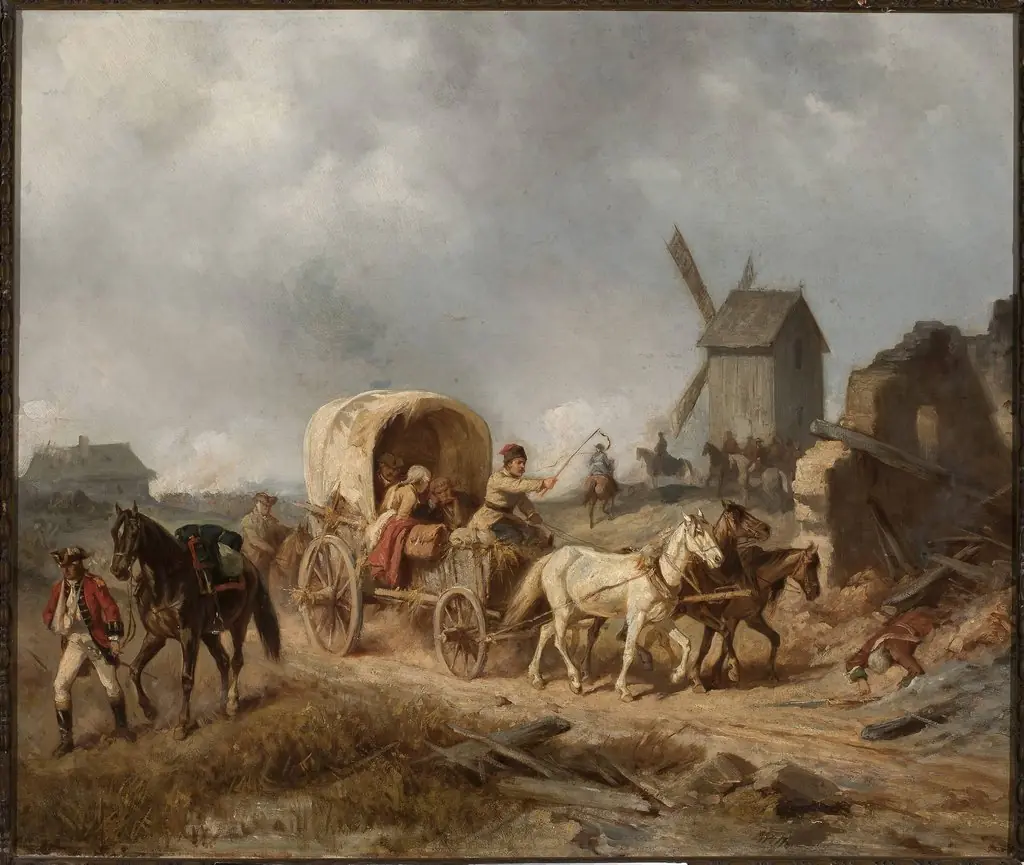 Convoy of the wounded