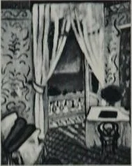 Interior with a Violin Case, by Henri Matisse, oil, 1919