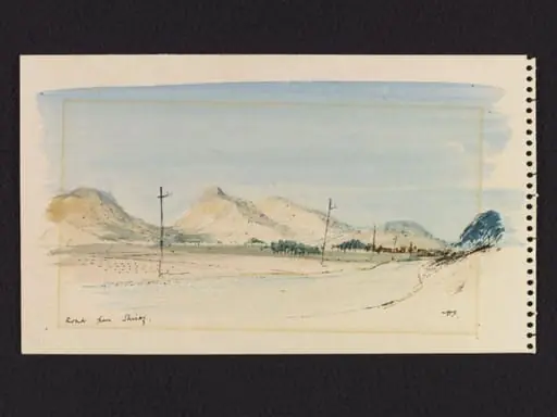Road from Shiraz