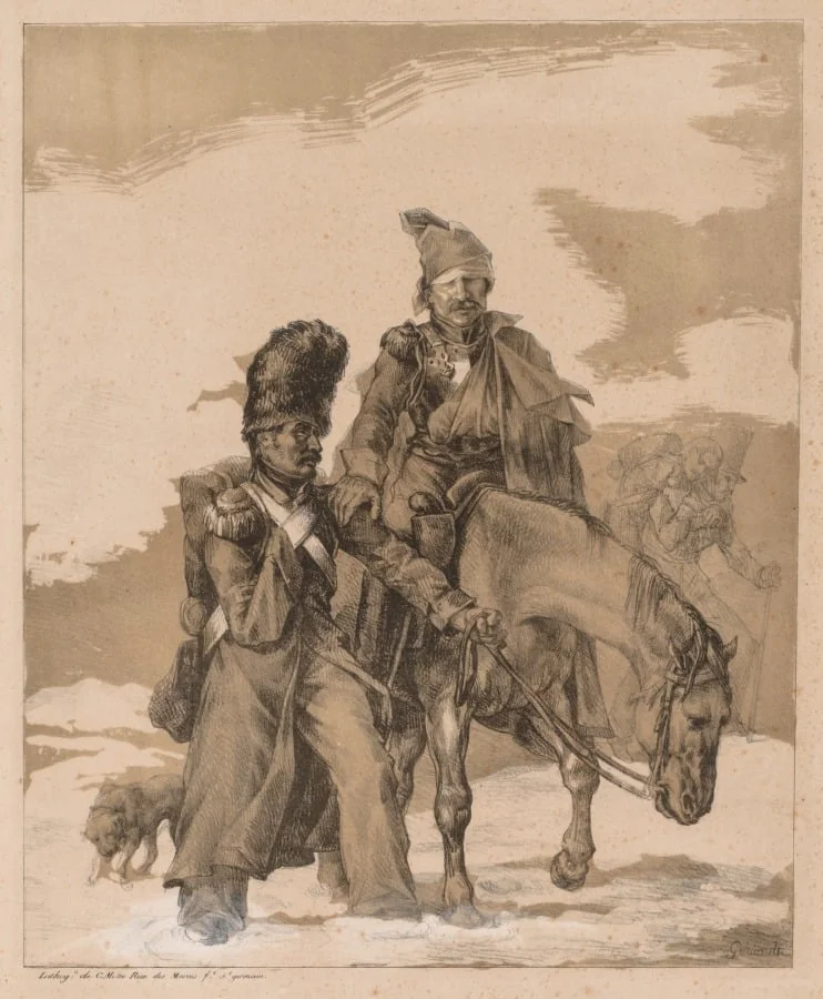 Return from Russia, by Théodore Géricault, 1818