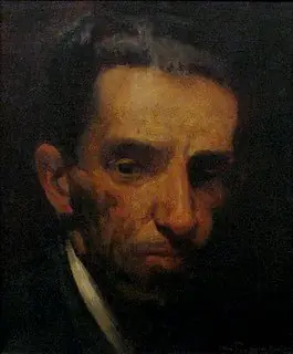 Portrait of the painter A. Bracet