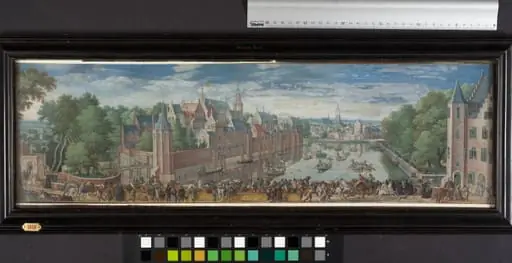 "The Goose Game" on the Vijvar at the Hague