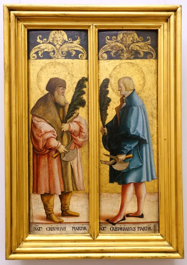 Der Heilige Crispinus und der Heilige Crispinianus