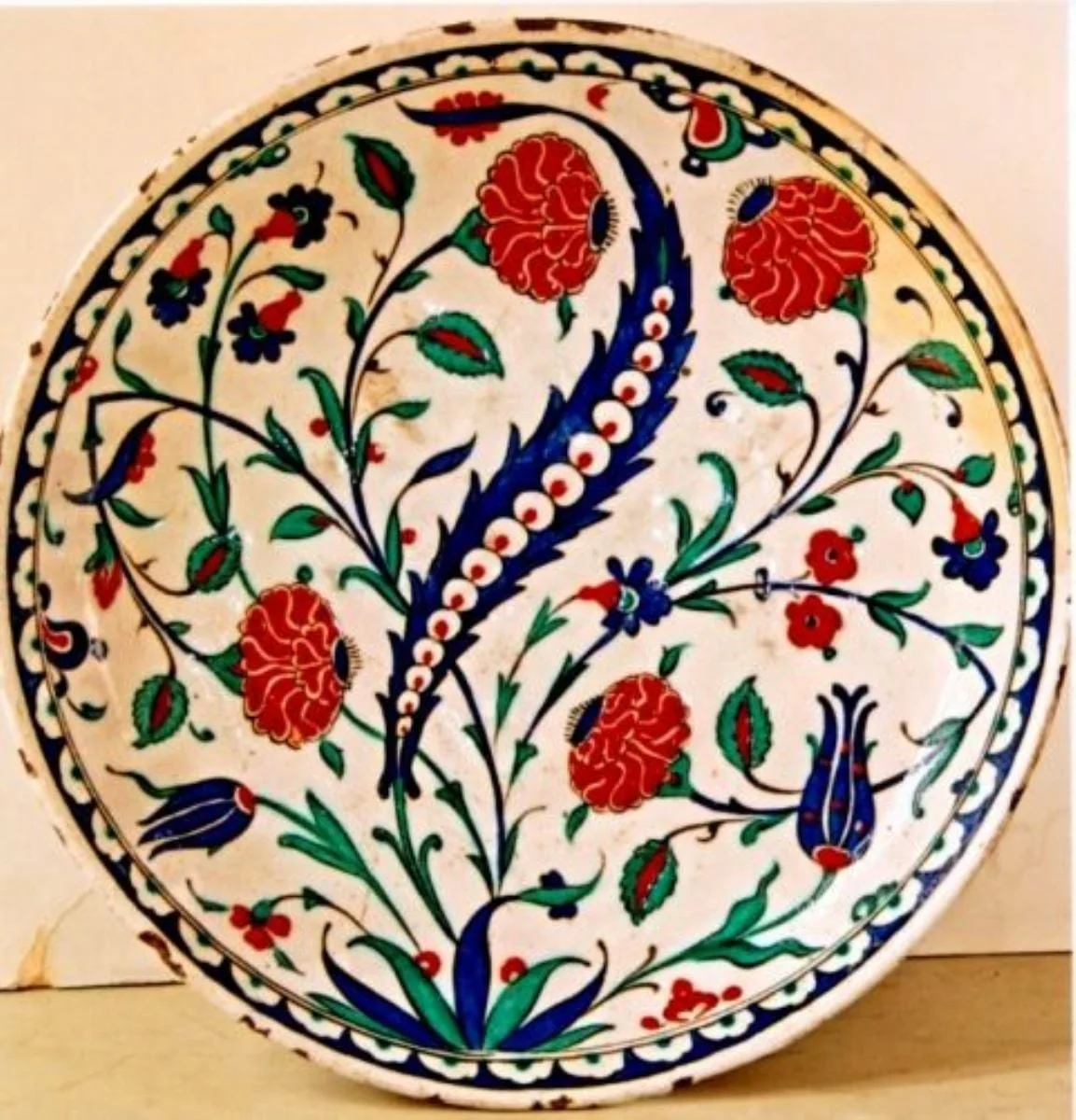 farfurie Iznik, by Unknown, 1750