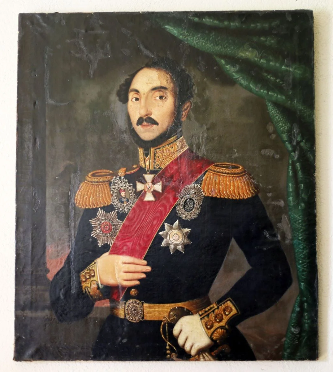 Domnitorul Gheorghe Bibescu, by Paulus Petrovitz, unspecified, 1844