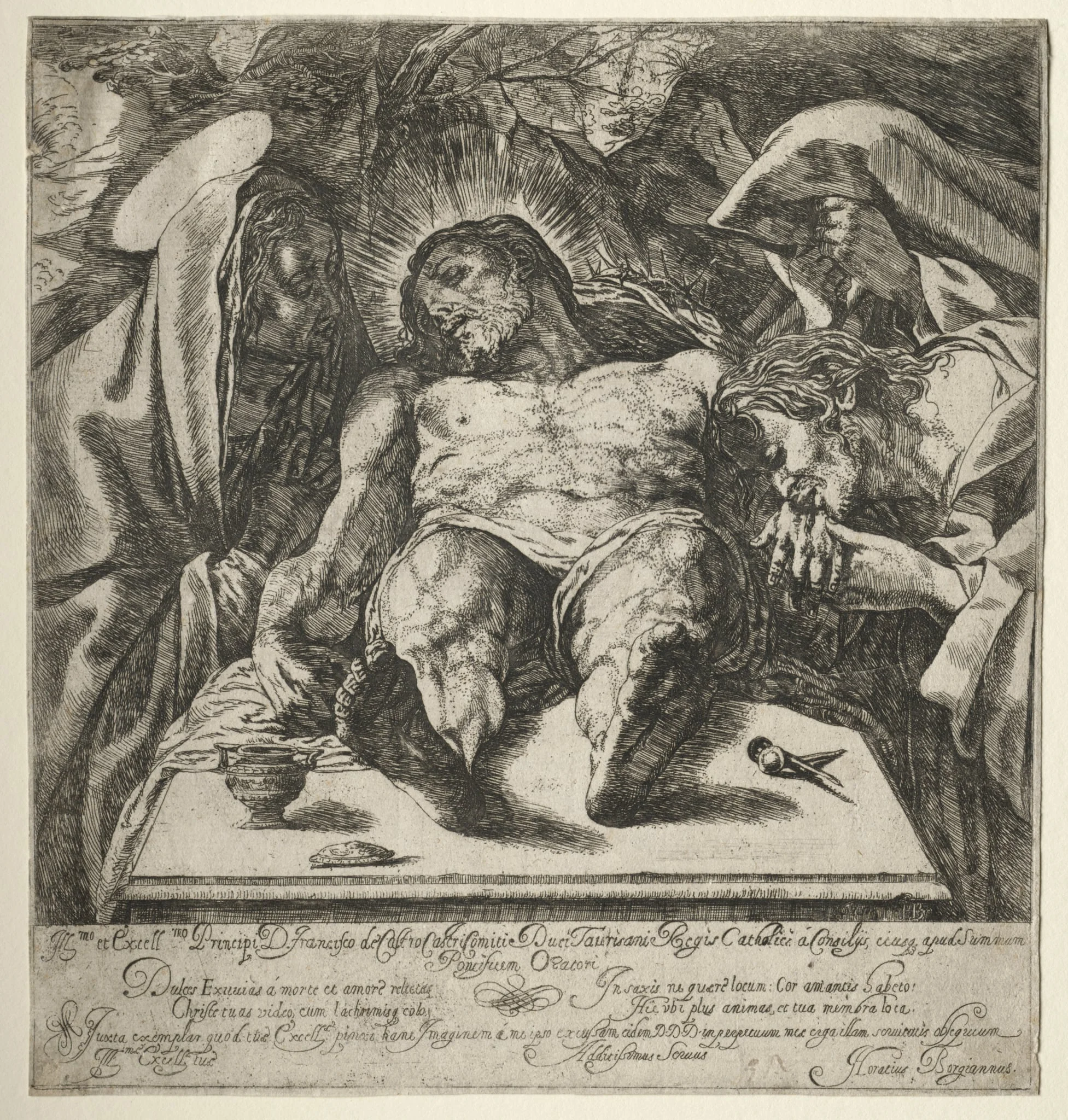 The Lamentation, by Orazio Borgianni, 1615