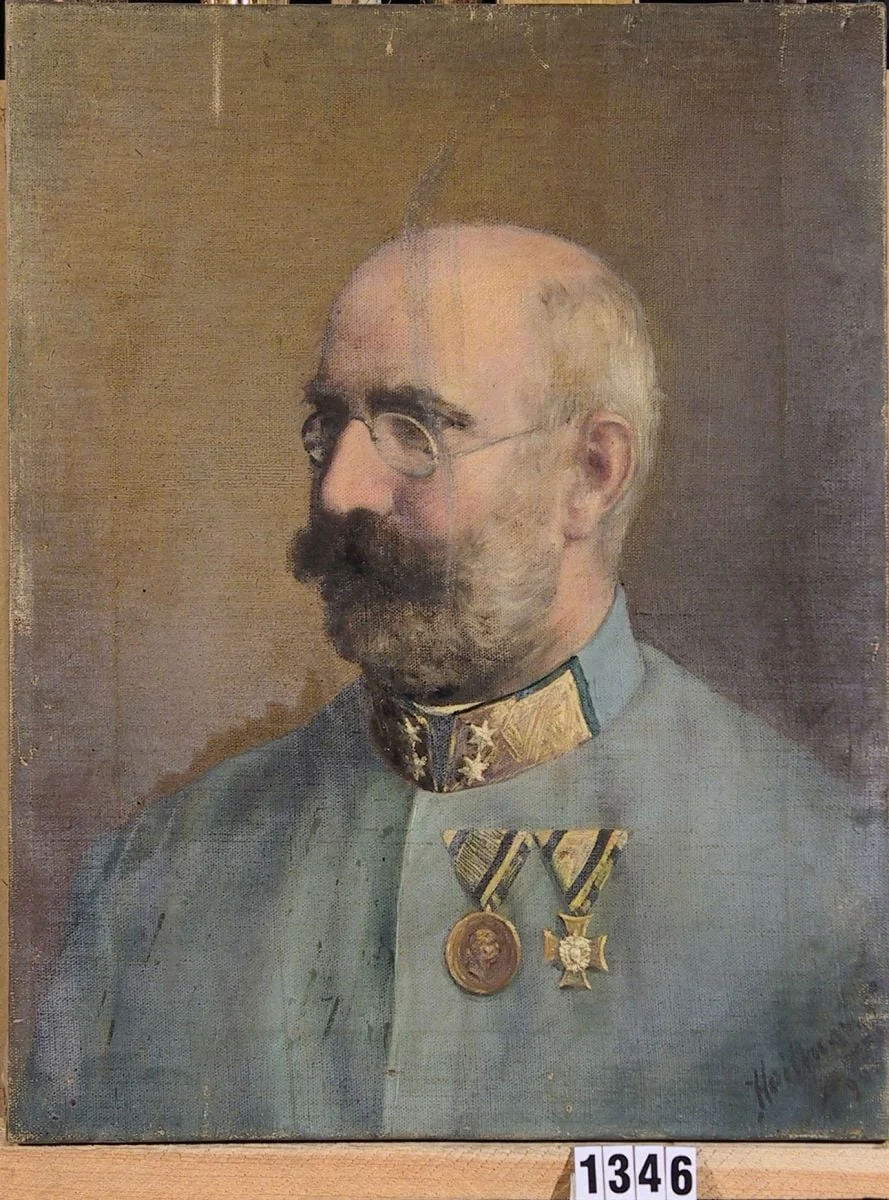 Locotenent colonel Grosschmidt, by Ferdinand Heilmann, unspecified