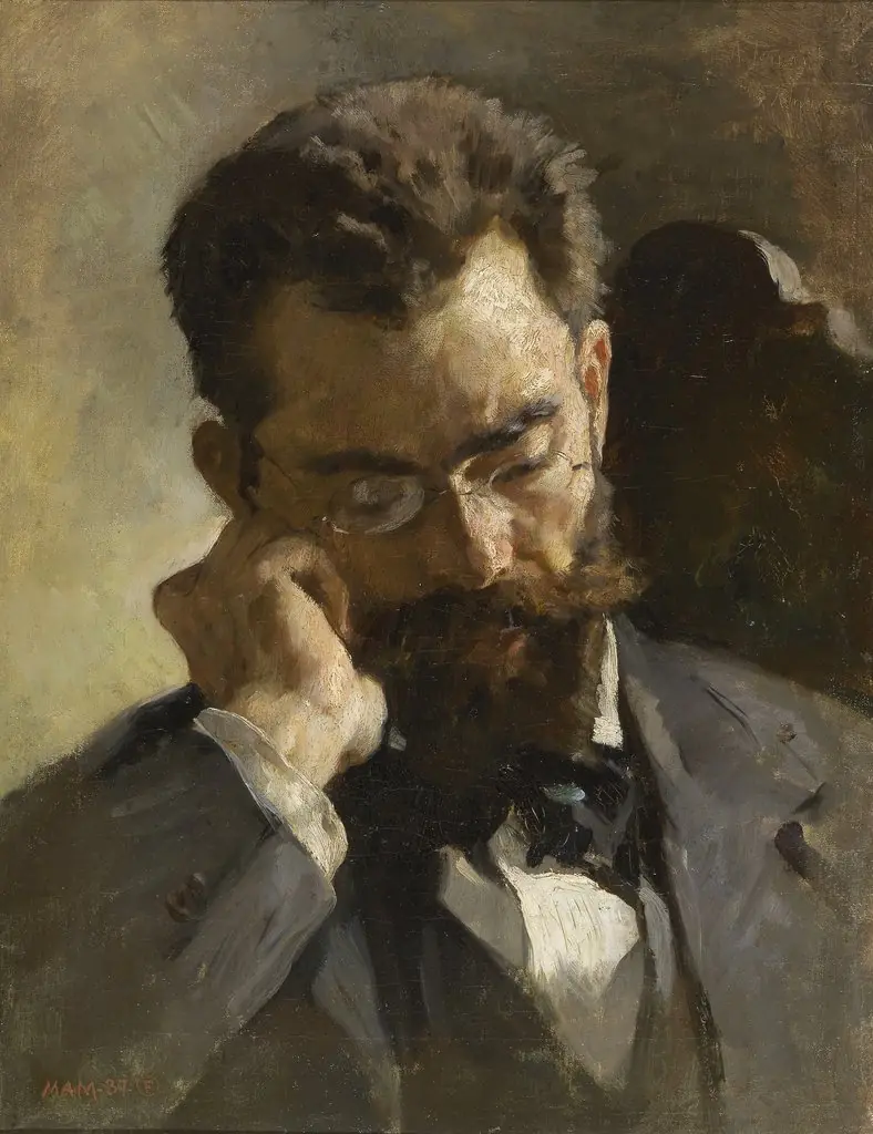 El pintor Francisco Pradilla