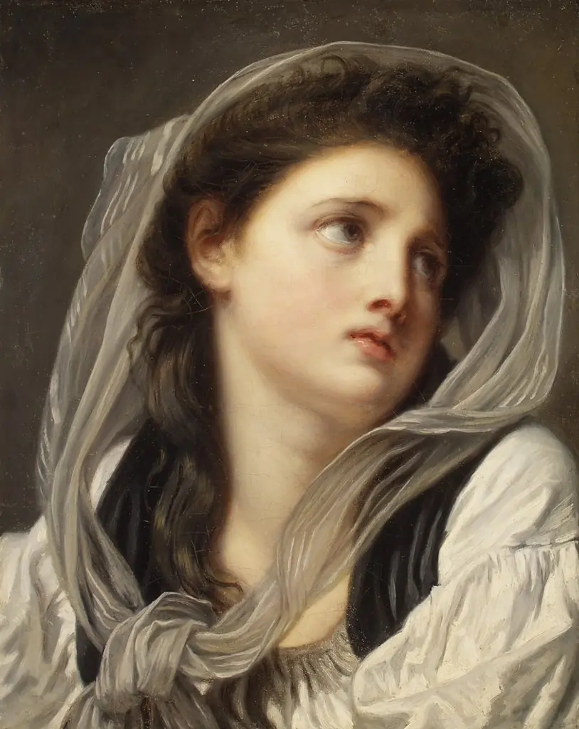 Head of a Young Woman