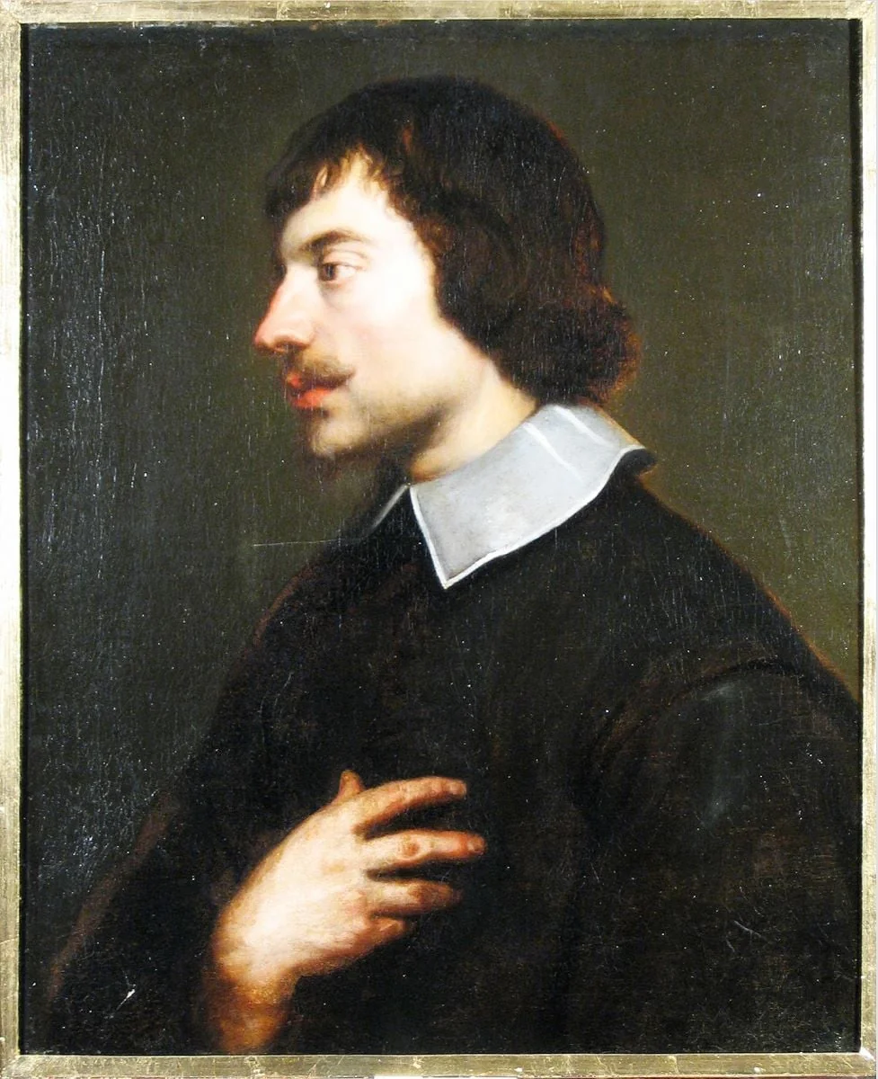 Portet de bărbat; în registrul inventar: Portret de bărbat din profil, by Peeter Franchoys