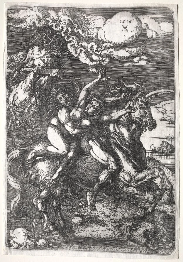 The Abduction on a Unicorn
