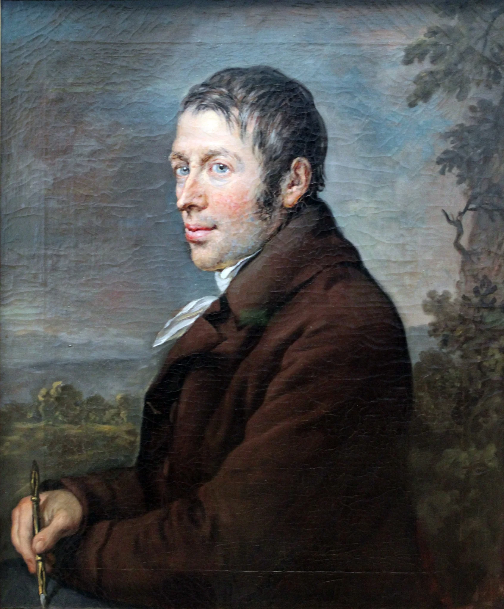 Karl Ludwig Kaaz, by Anton Graff, unspecified, 1809