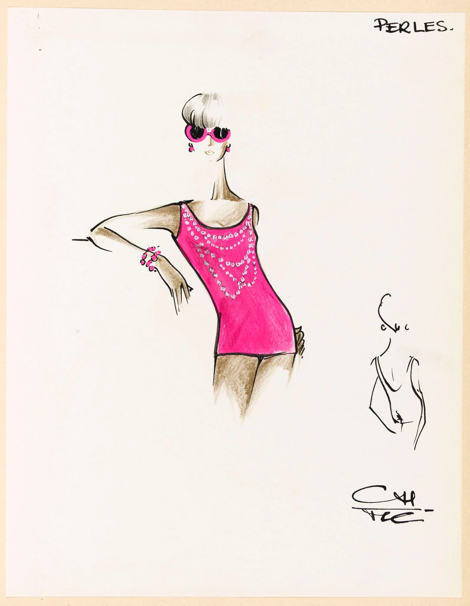 Perles, by Carven, unspecified, 1964