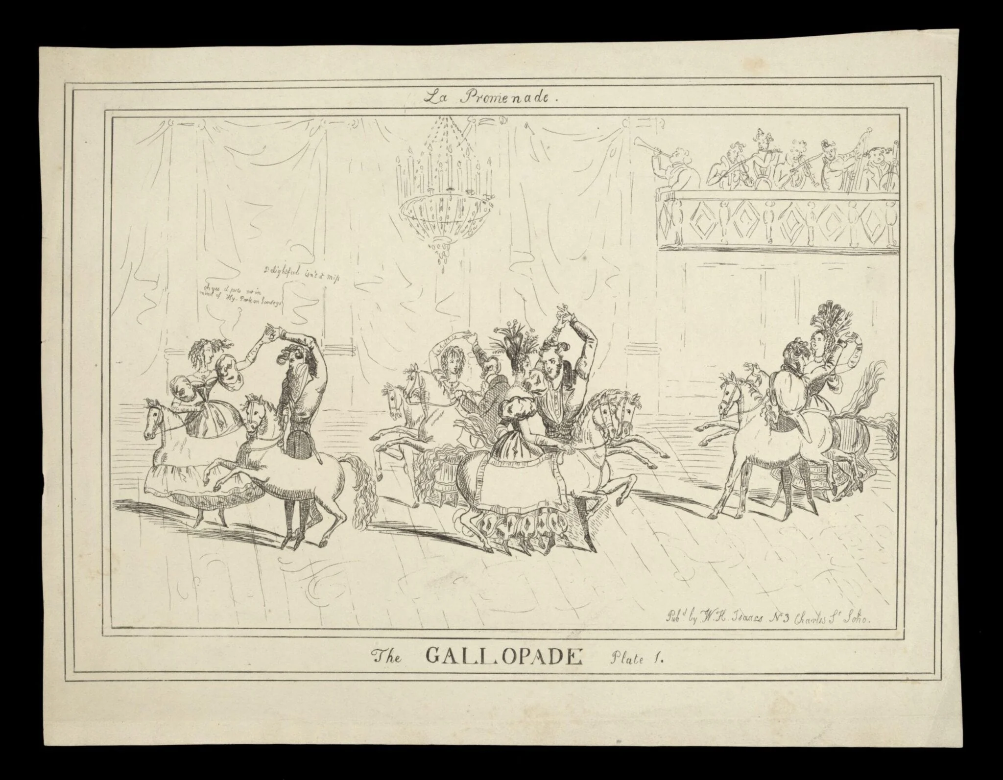 Print Collection, by W.H. Isaacs, 1850