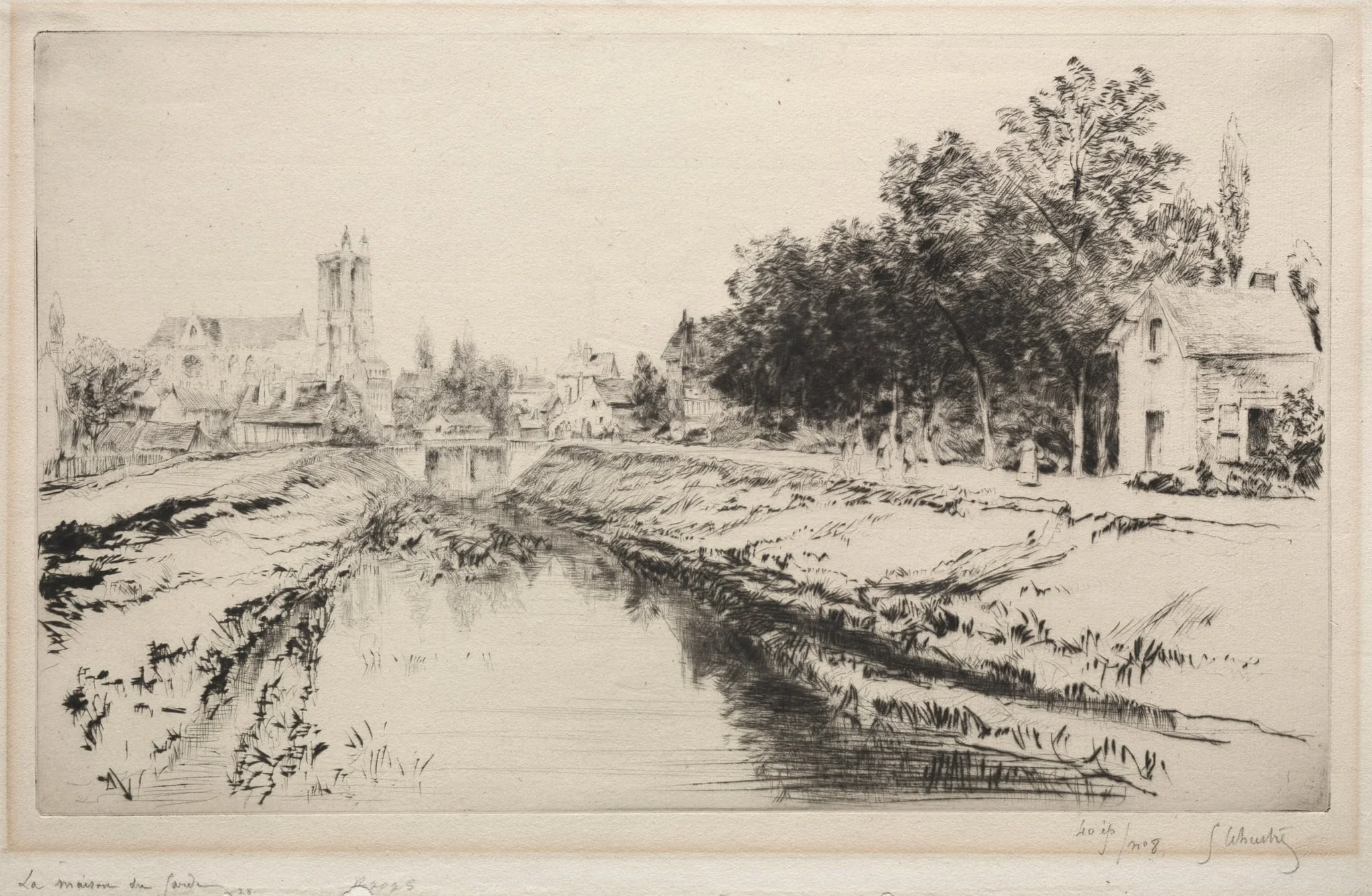 The Guardhouse, Troyes, by Gustave Leheutre, 1901