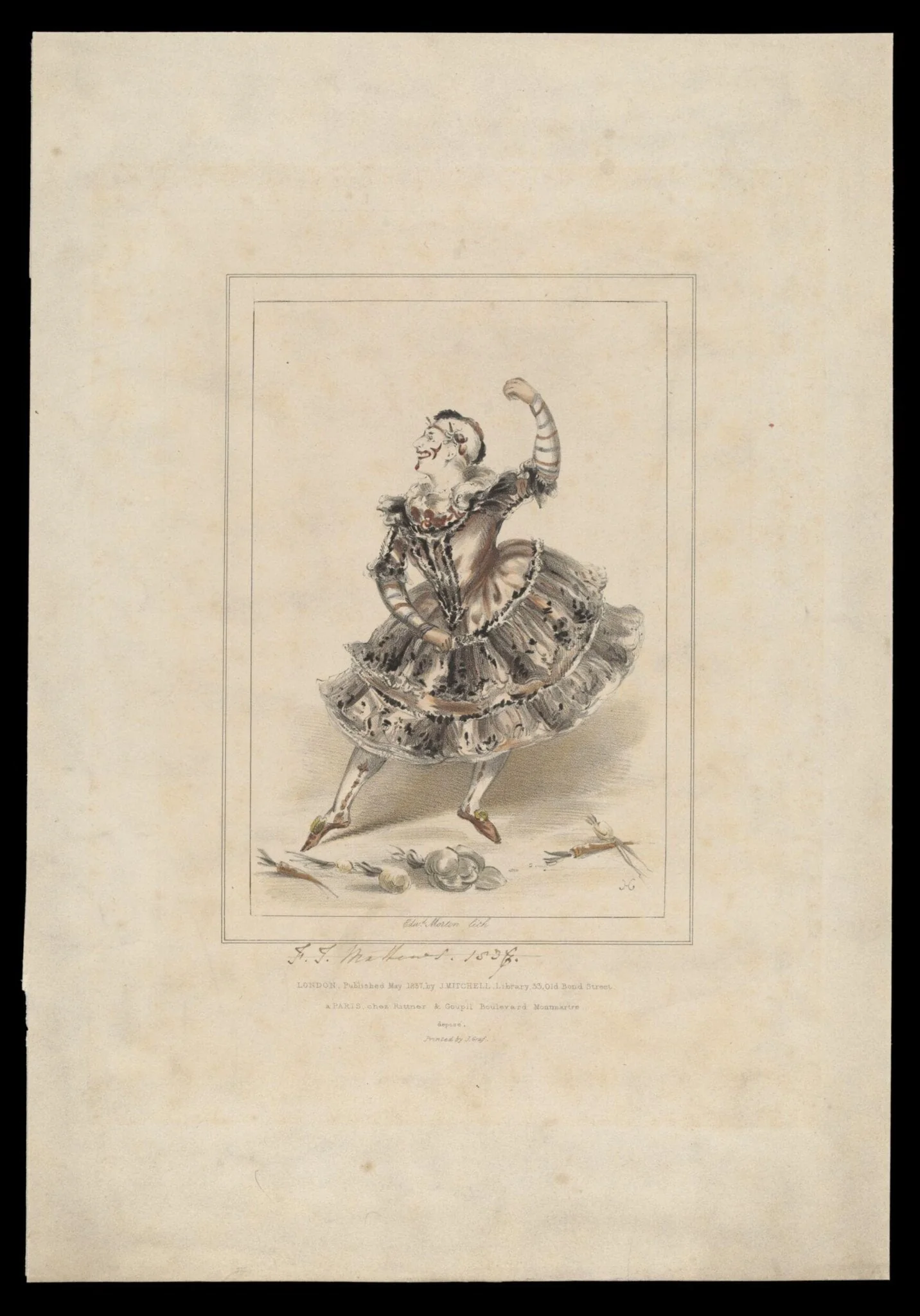 H Beard Print Collection, by Edward Morton, 1837