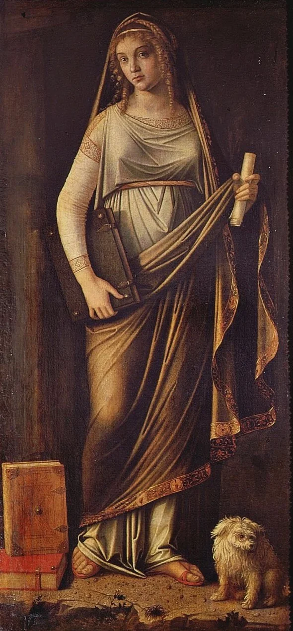 A Sibyl, by Vittore Carpaccio, unspecified, 1510