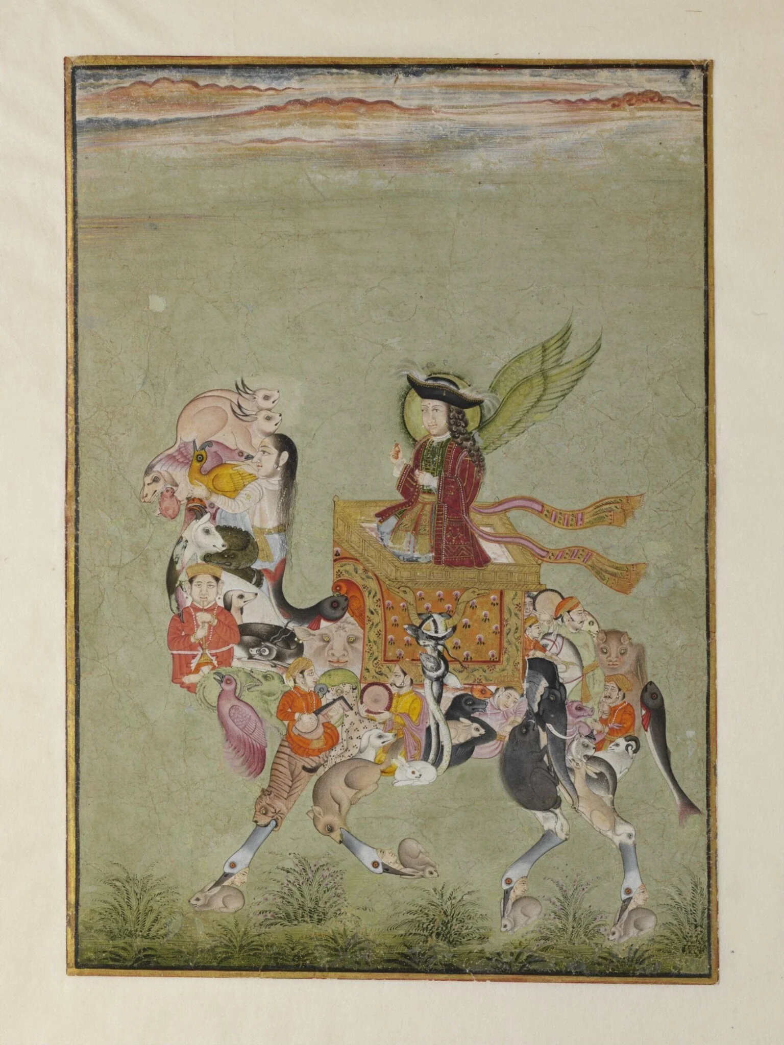 Untitled, by Unknown, paint, 1725