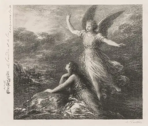 Debut from Paradise and the Peri (Second Plate)