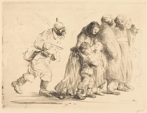 Les notables (grande planche) (The Notables) (large plate)
