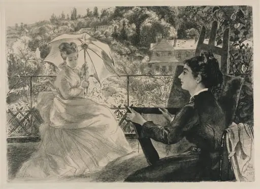 The Terrace of the Villa Brancas