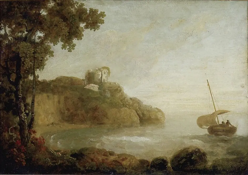 Bay on a Sea Coast