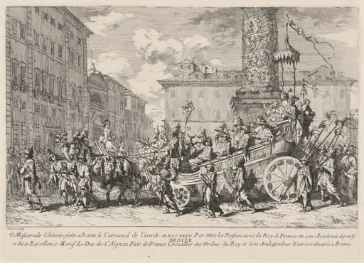 Mascarade Chinoise faite a Rome (Chinese Masquerade)