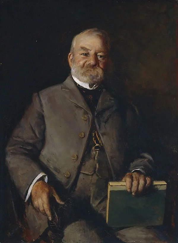 The Hon. Henry Gullett MLC, by Julian Ashton, oil, 1905