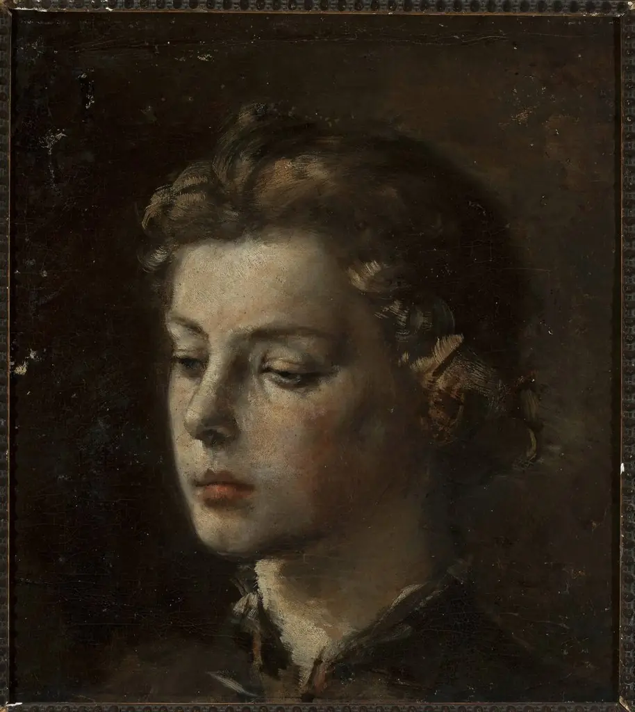 Portrait of a young girl