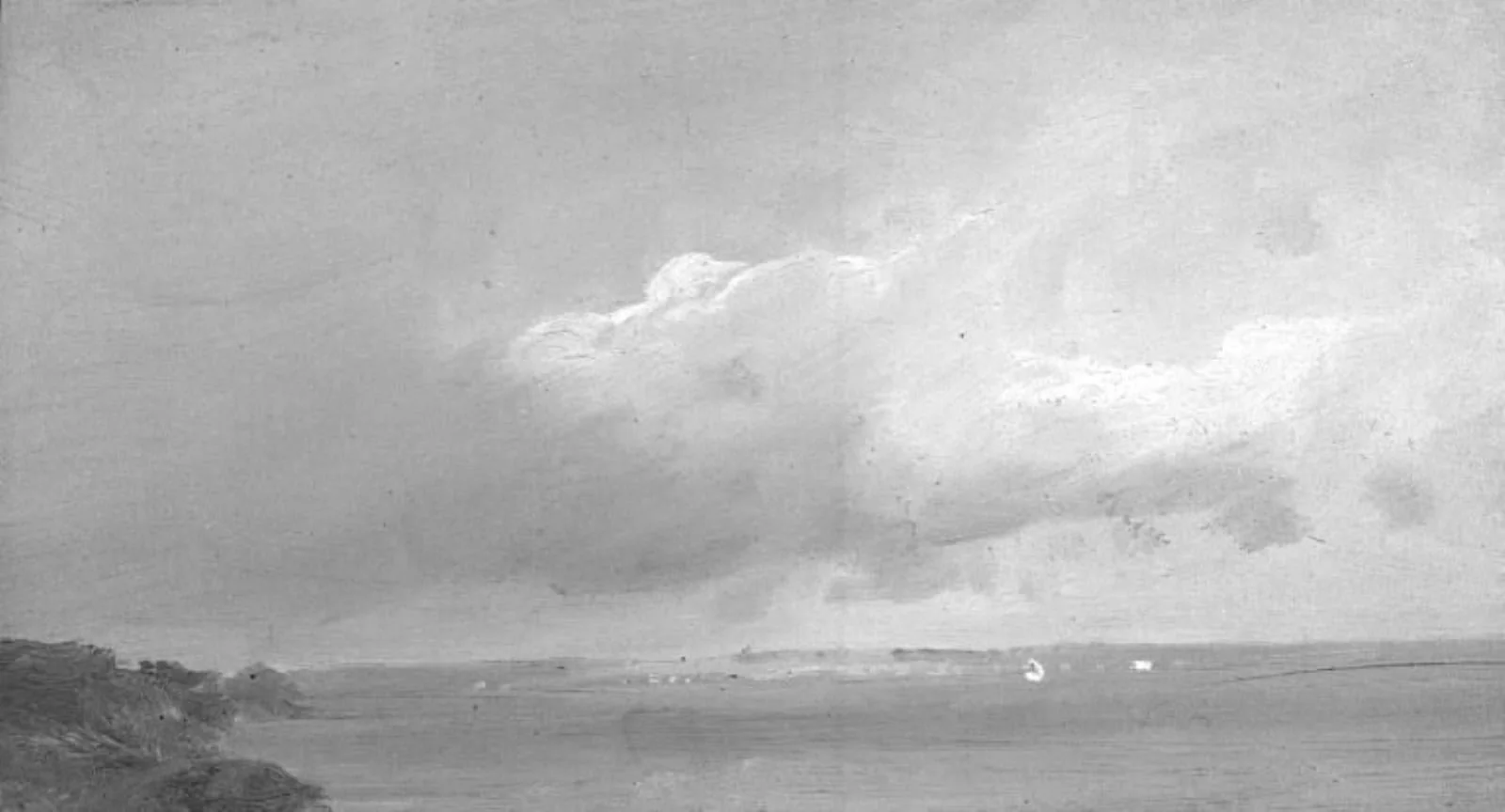 Seascape with Clouds (The Sound Coast?)