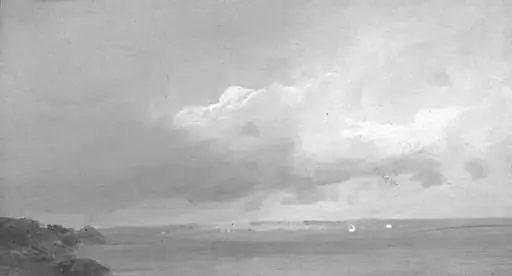 Seascape with Clouds (The Sound Coast?)