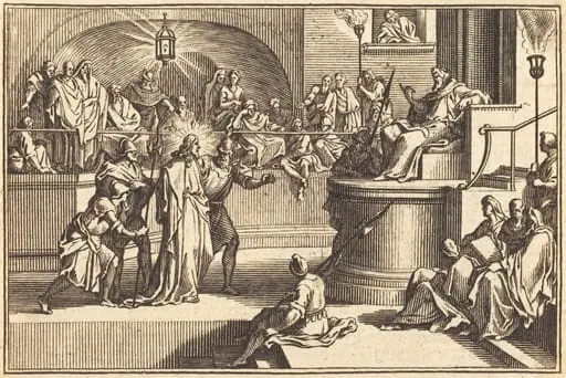 Christ before Pilate