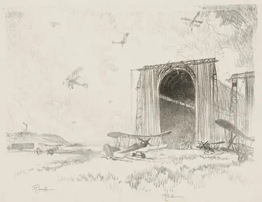 English War Work:  The Balloon-Shed