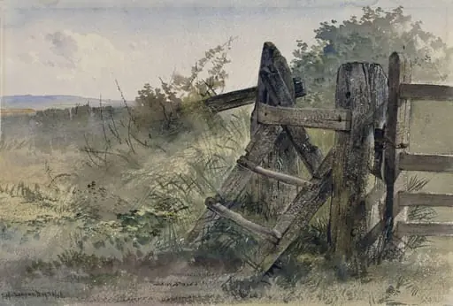 Near Leasowe Church, Chesire