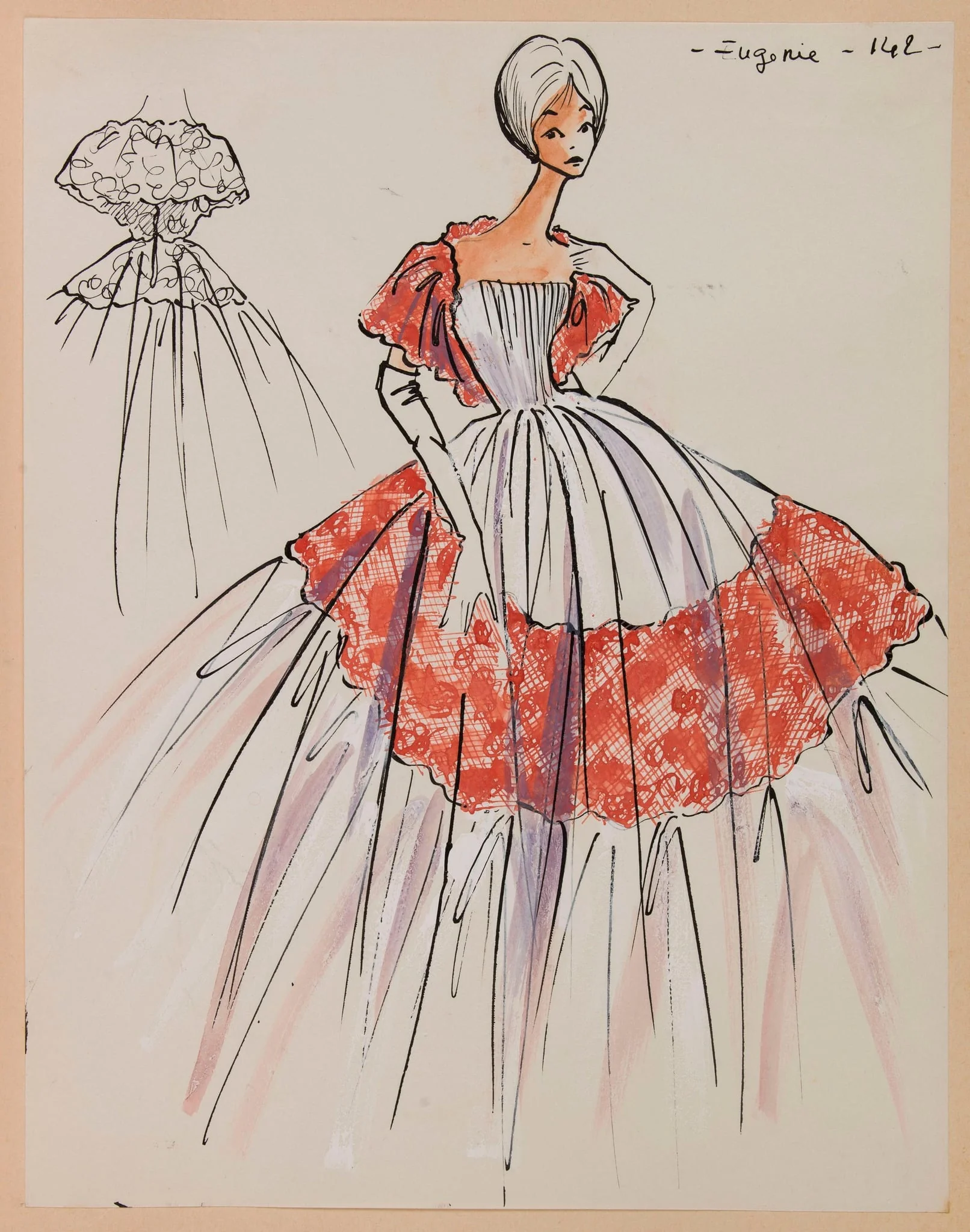 Eugénie, by Carven, 1958