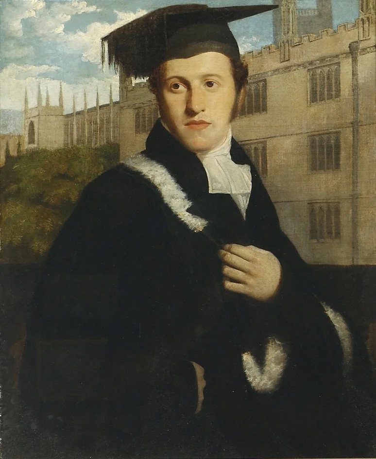 Portrait of an Oxford Undergraduate, perhaps Sir Henry Delves Broughton, Bt